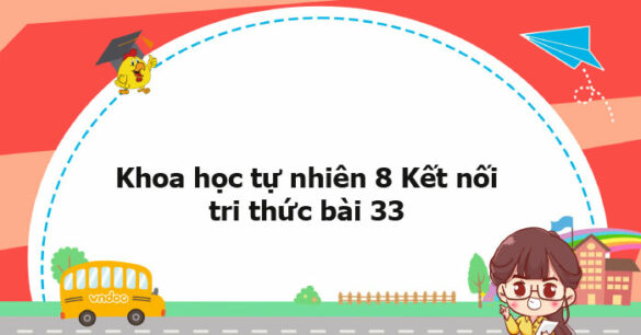 Khoa học tự nhiên 8 Kết nối tri thức bài 33 trang 135, 136, 137, 138, 139, 140