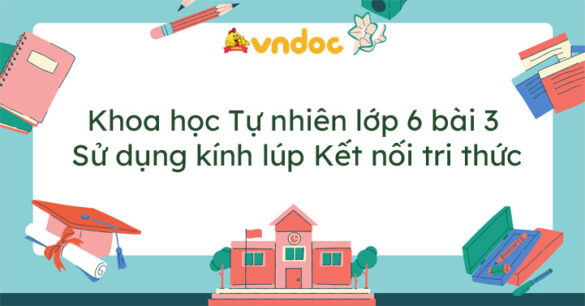 Khoa học tự nhiên lớp 6 bài 3 Sử dụng kính lúp Kết nối tri thức