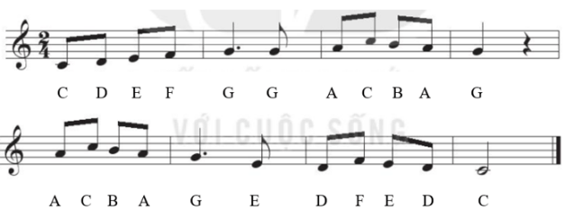 Lý thuyết âm nhạc: Kí hiệu âm bằng hệ thống chữ cái Latin SGK Âm nhạc 6 KNTT