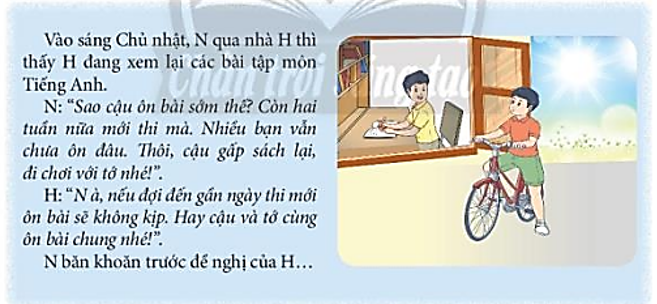 Nếu là N, em sẽ ứng xử như thế nào?