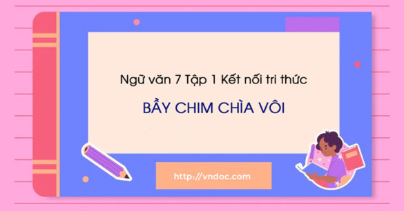 Soạn Bầy chim chìa vôi trang 11