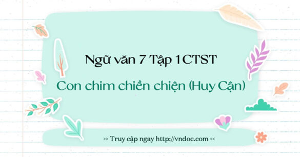 Chi Tiết | Soạn bài Con chim chiền chiện lớp 7 trang 21