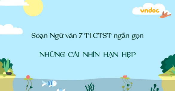 Soạn bài Những cái nhìn hạn hẹp Ngắn nhất (Chân trời sáng tạo)