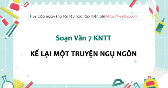 Soạn bài Nói và nghe: Kể lại một truyện ngụ ngôn trang 21