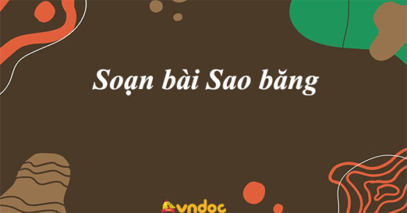 Soạn bài Sao băng