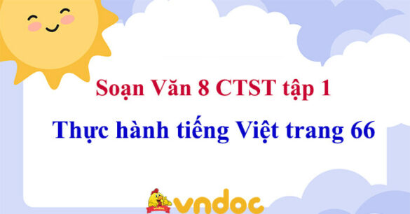 Soạn bài Thực hành tiếng Việt trang 66