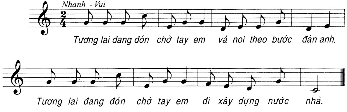 Soạn Âm nhạc lớp 7 Tiết 3: Ôn tập bài hát Mái trường mến yêu - Ôn tập Tập đọc nhạc số 1 - Âm nhạc thường thức: Nhạc sĩ Hoàng Việt và bài hát Nhạc rừng