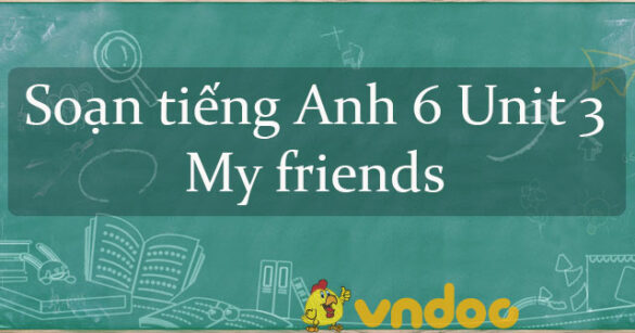 Tiếng Anh lớp 6 Unit 3 My friends