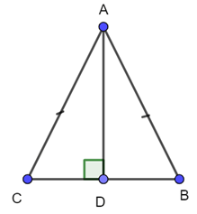 Giải bài 16 Tam giác cân, đường trung trực của đoạn thẳng