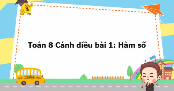 Toán 8 Cánh diều bài 1 trang 55, 56, 57, 58