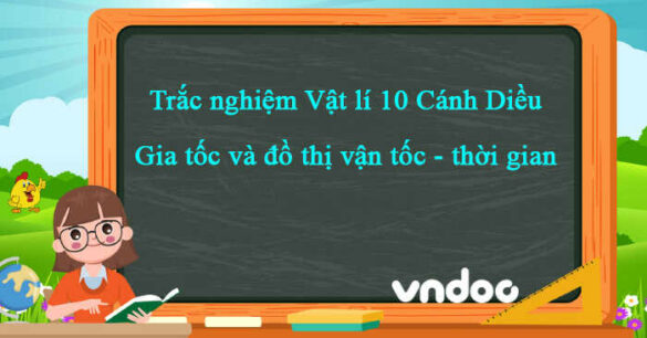 Bài 3: Gia tốc và đồ thị vận tốc - thời gian