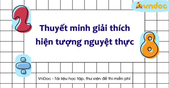 Viết văn bản thuyết minh giải thích hiện tượng nguyệt thực lớp 8