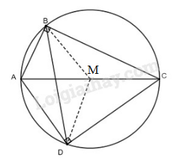 SBT Toán 9 Bài 2: Đường kính và dây của đường tròn | Giải SBT Toán lớp 9 (ảnh 2)