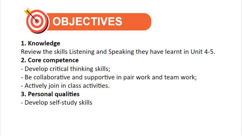 Bài giảng điện tử Review 2 Skills (1) lớp 10 | Giáo án PPT Tiếng Anh 10 Global success